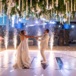 Pirotecnia Fría baile de novios