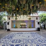 Pista de Baile pintada a mano